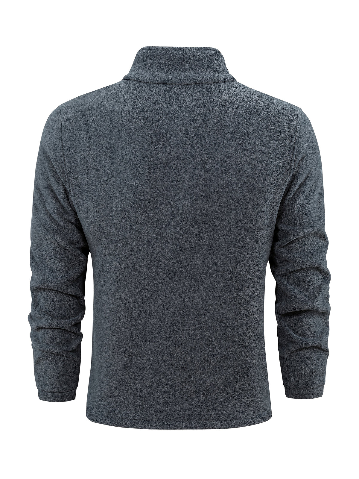 STAND COLLAR FLEECE JACKET FOR MEN