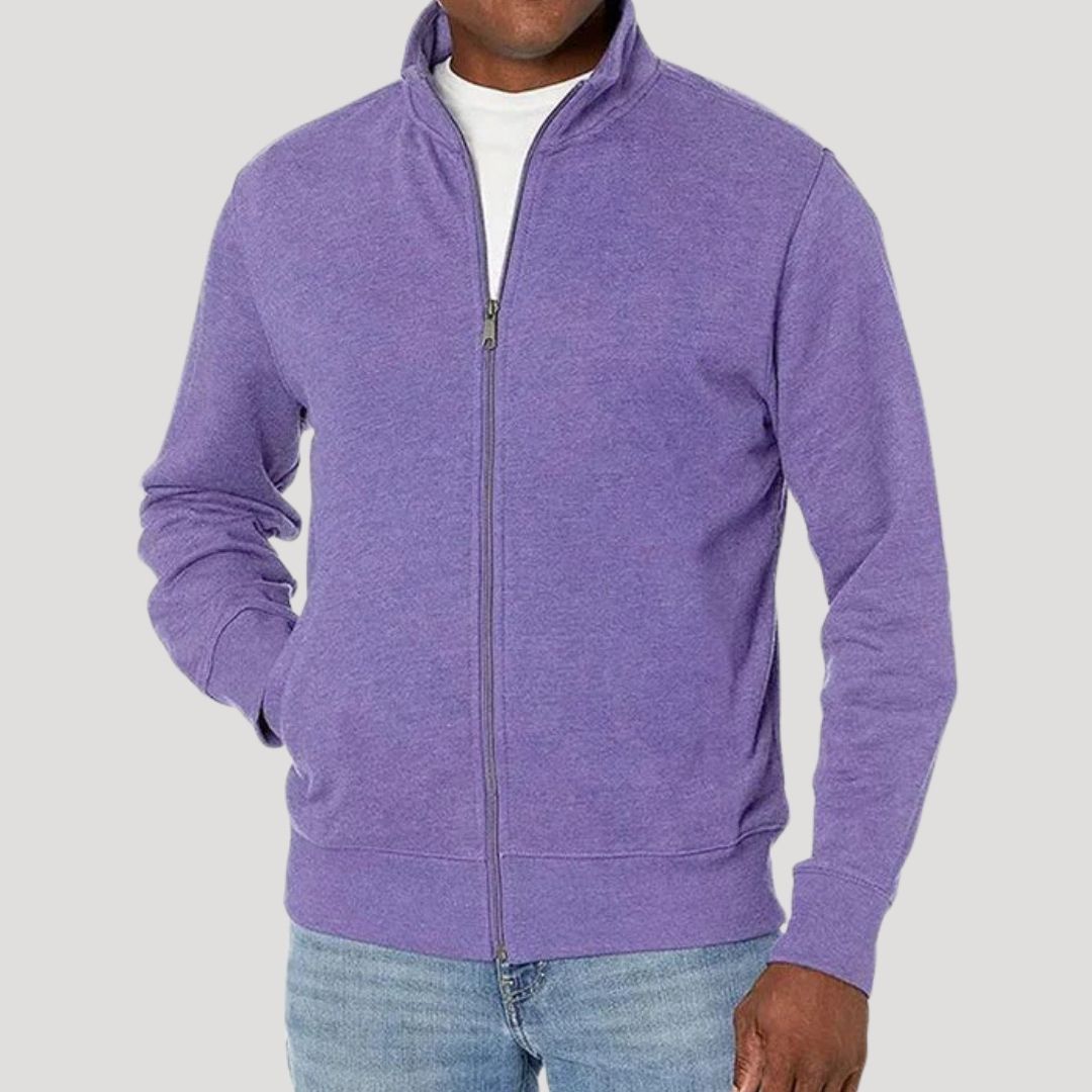 ZIP FRONT SPRING JACKET FOR MEN