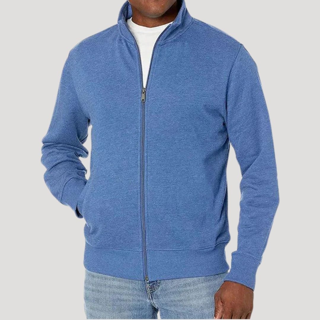 ZIP FRONT SPRING JACKET FOR MEN