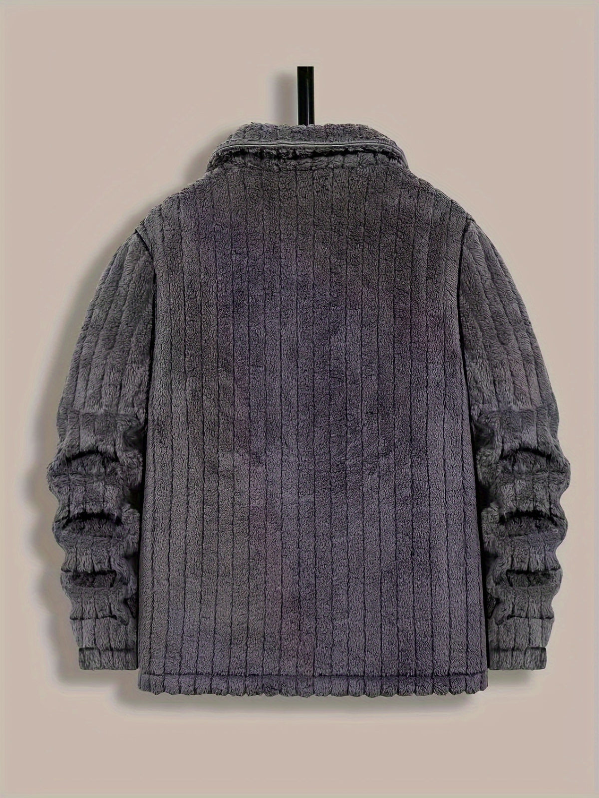 STRIPED LAPEL JACKET FOR MEN