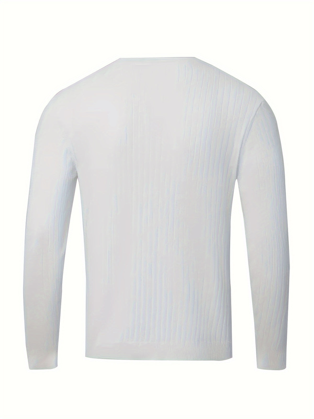 ROUND NECK KNIT SWEATER FOR MEN