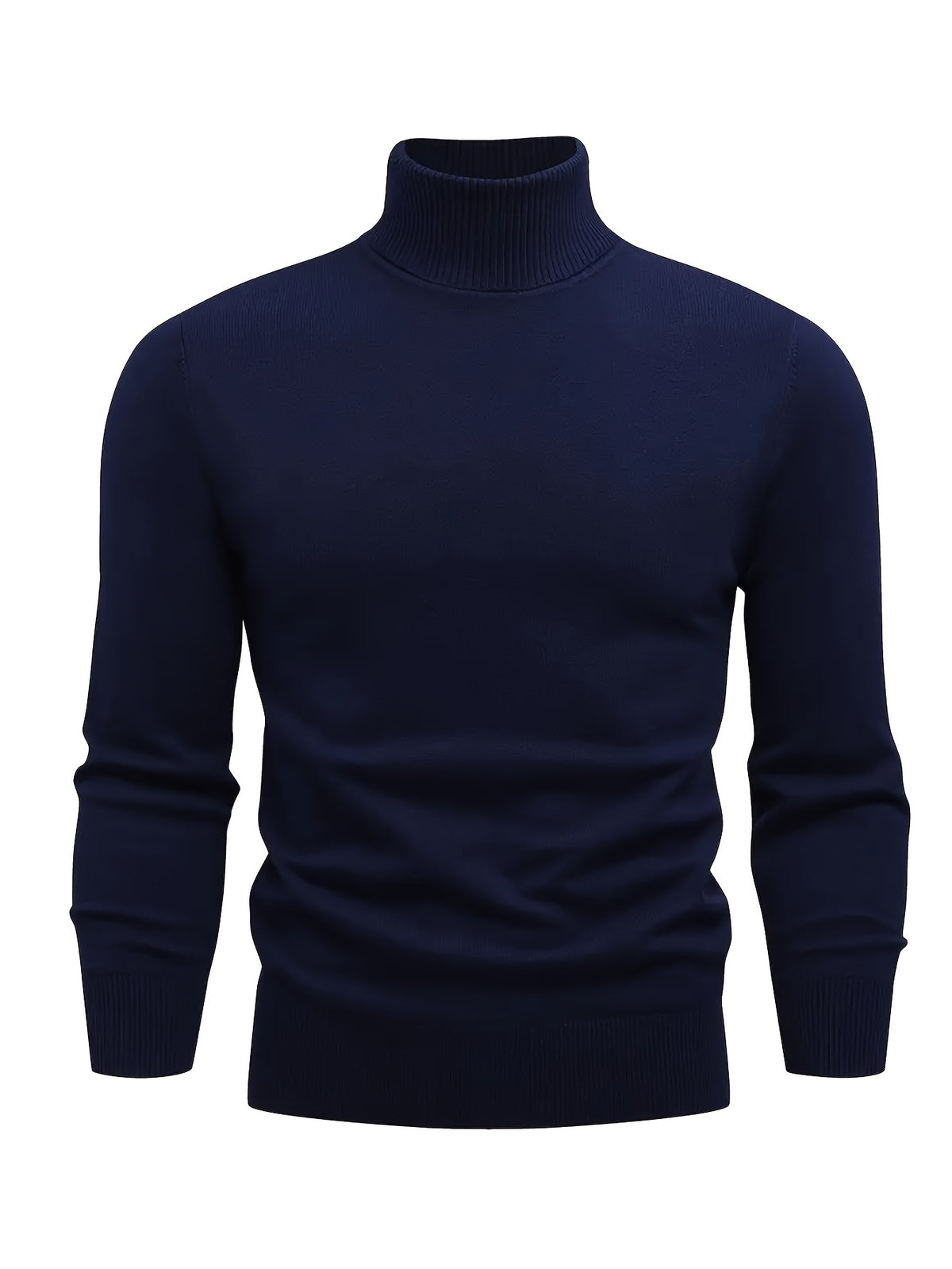 HIGH NECK KNIT SWEATER FOR MEN