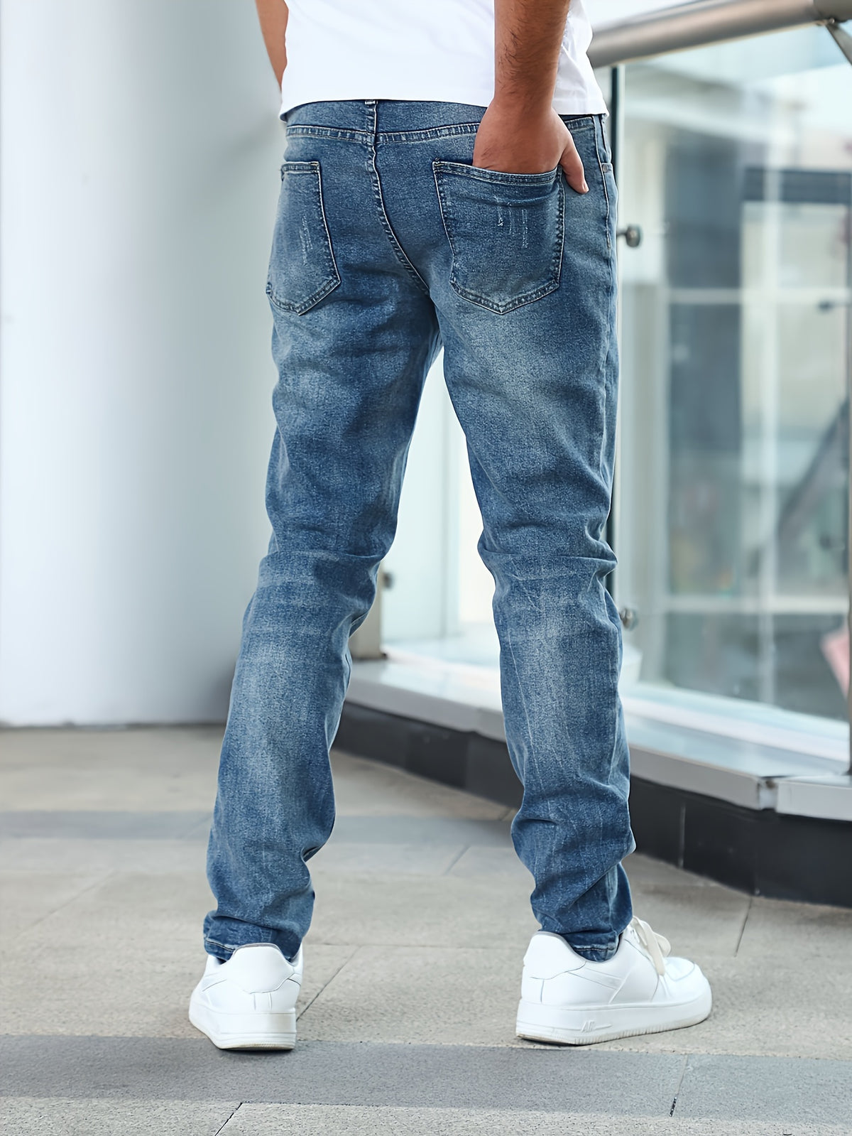 STRETCH DENIM JEANS FOR MEN