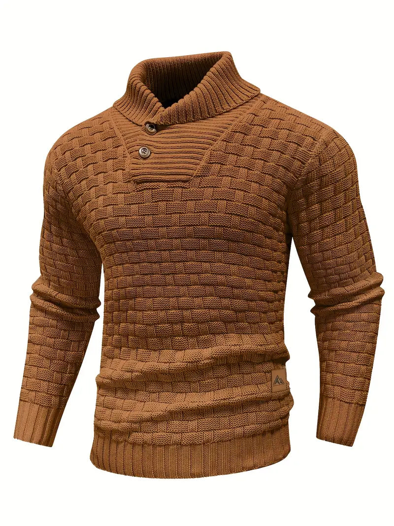 WARM KNIT SWEATER FOR MEN