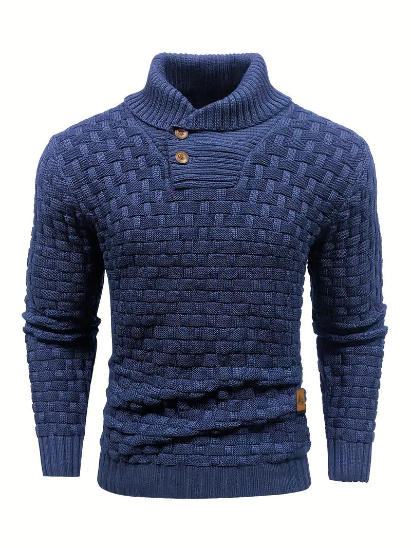 WARM KNIT SWEATER FOR MEN
