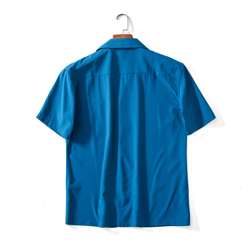 CUBAN COLLAR SUMMER SHIRT FOR MEN