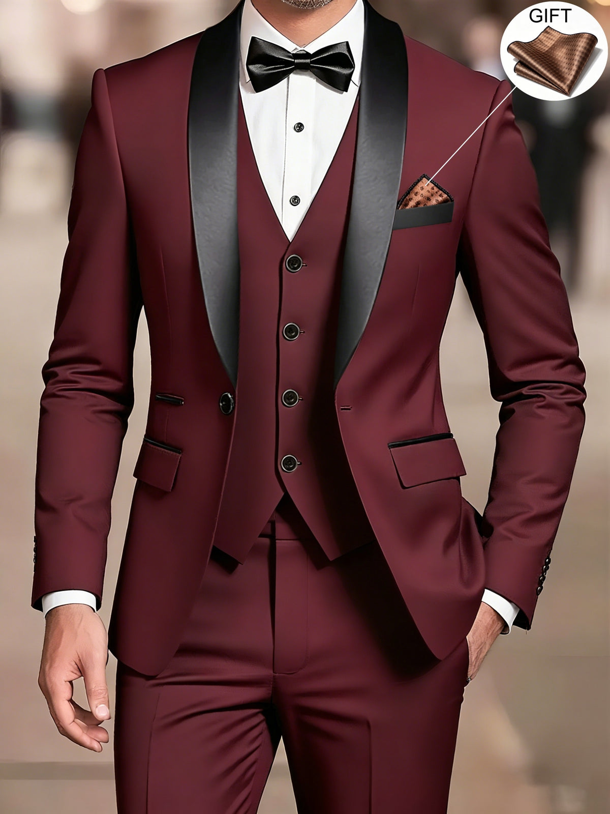 SHAWL SUIT SET FOR MEN