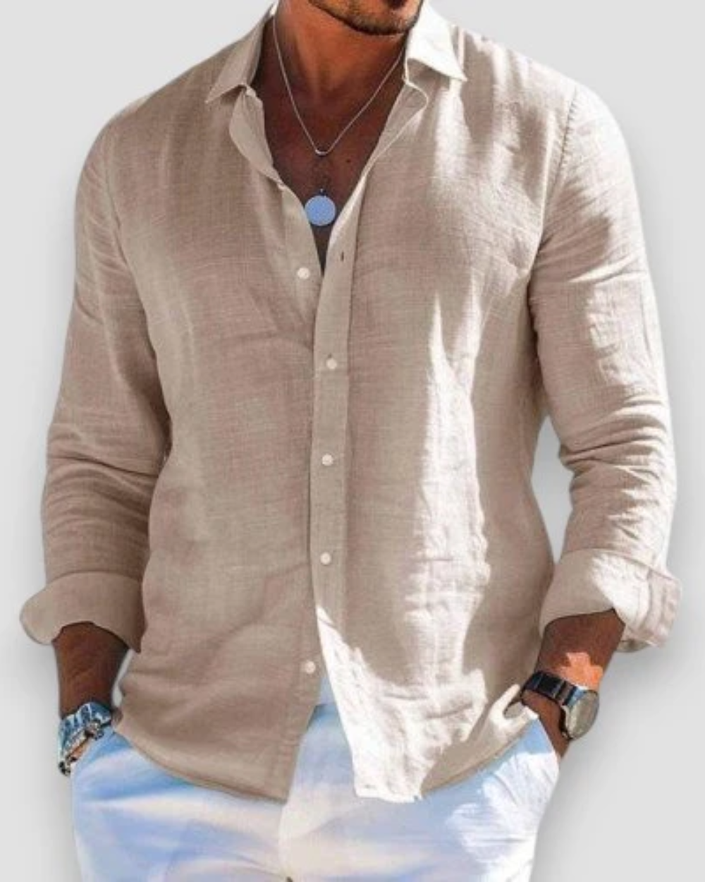 TAILORED CASUAL SHIRT FOR MEN