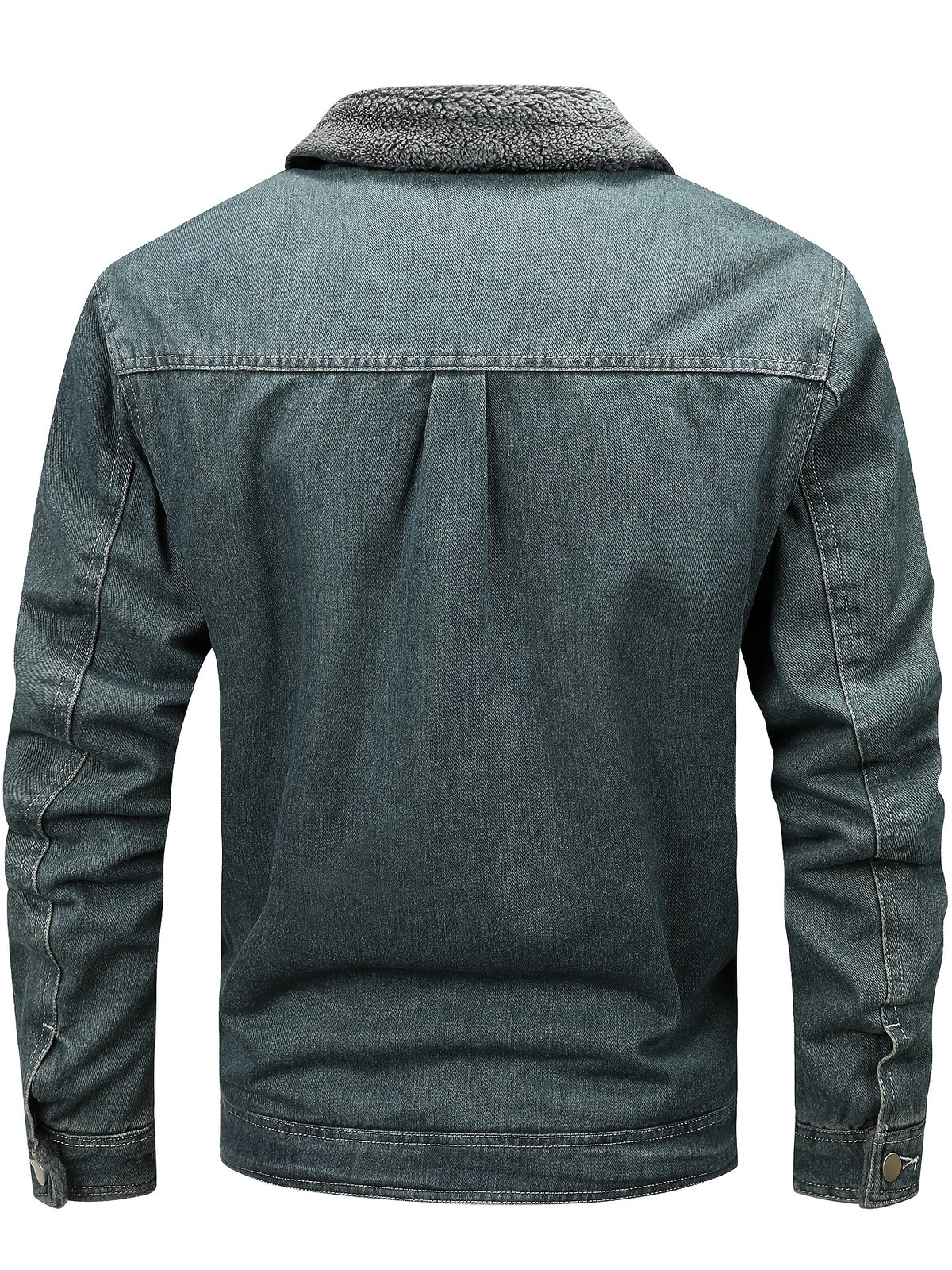 WARM DENIM JACKET FOR MEN