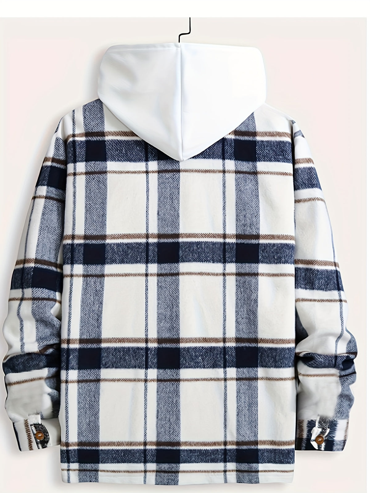 PLAID LAPEL JACKET FOR MEN