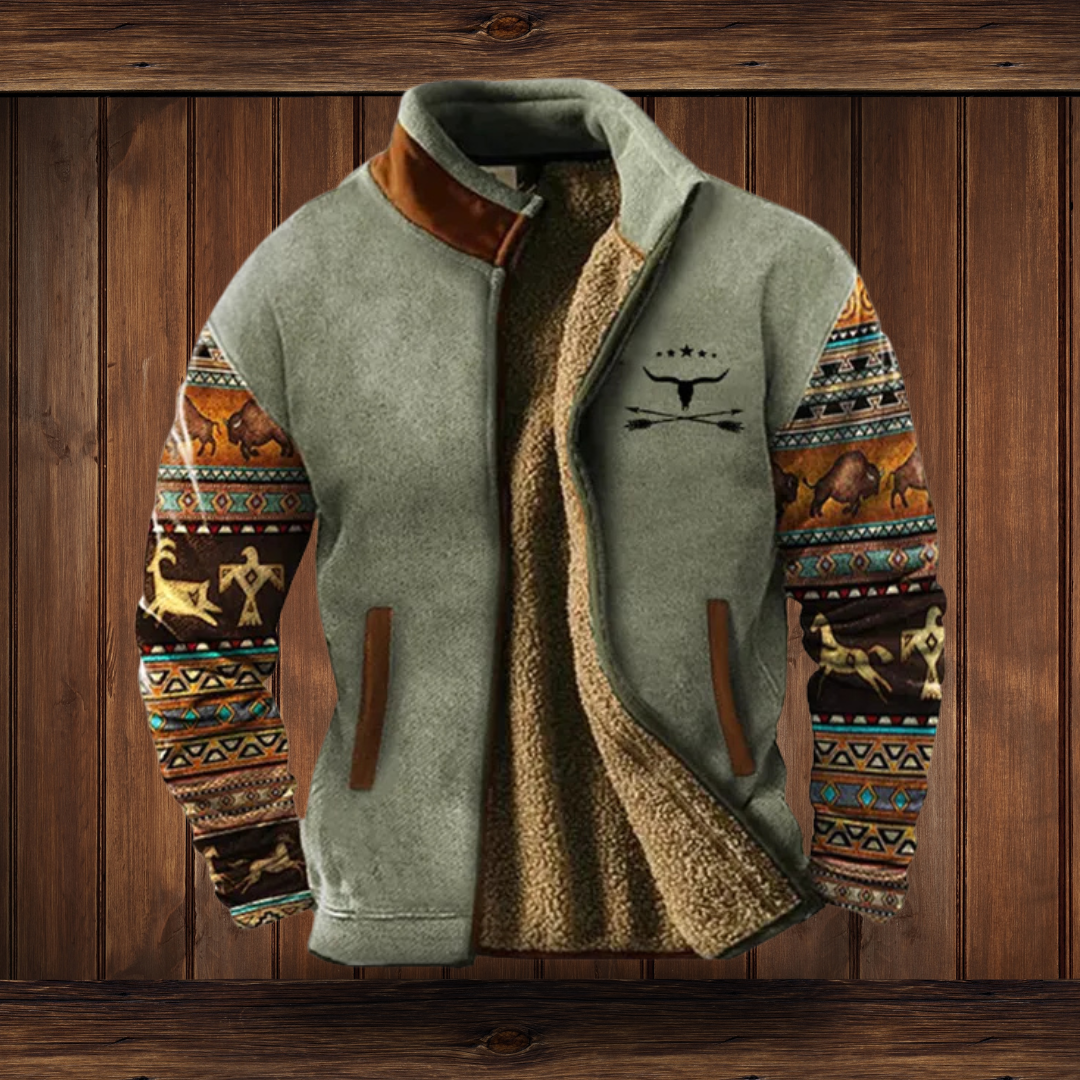 COLORBLOCK HOODED VEST FOR MEN