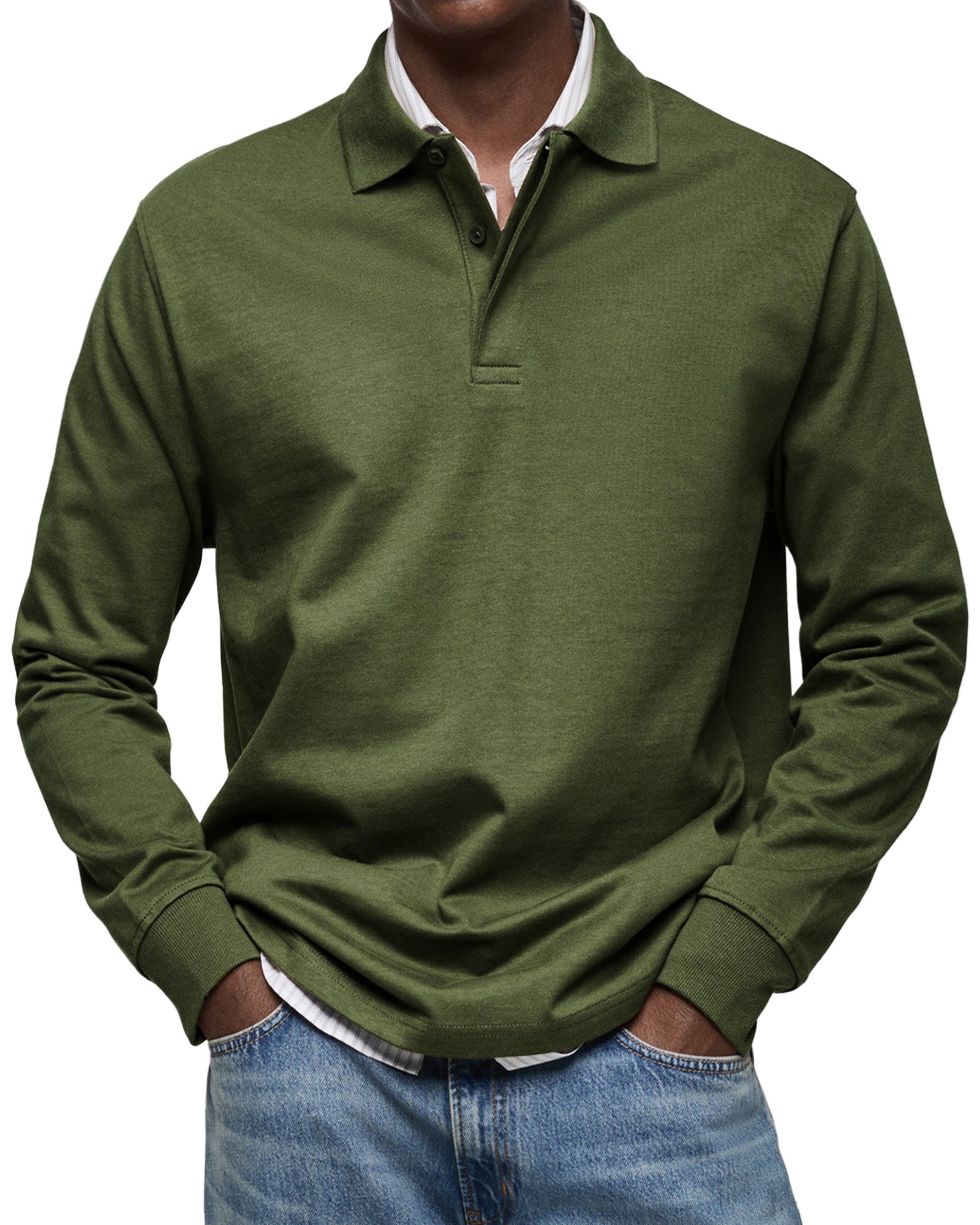 WENTWORTH LONDON | LUXURY LONG-SLEEVED POLO