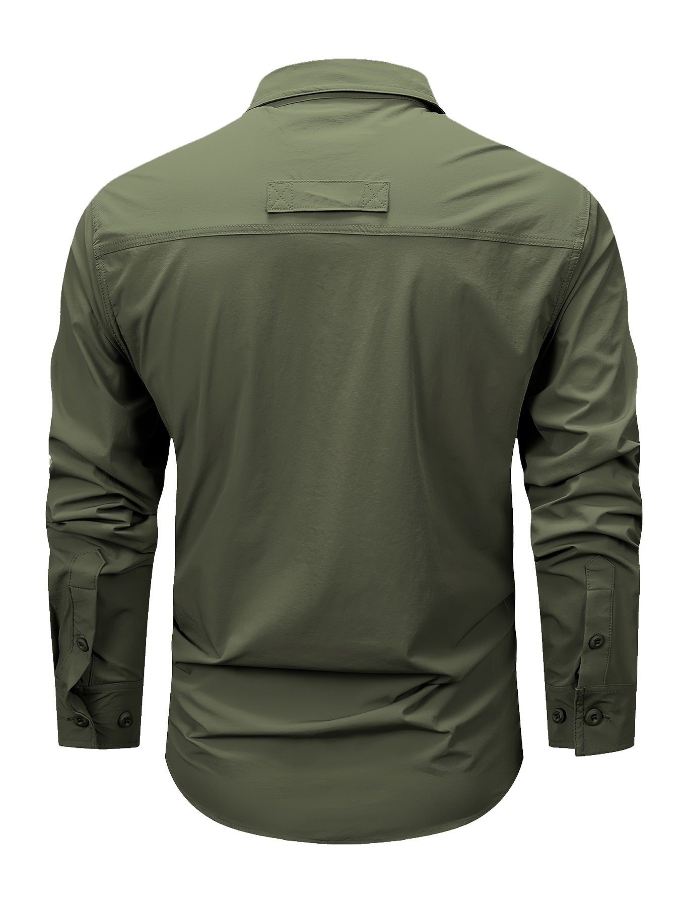 LONG SLEEVE CARGO SHIRT FOR MEN