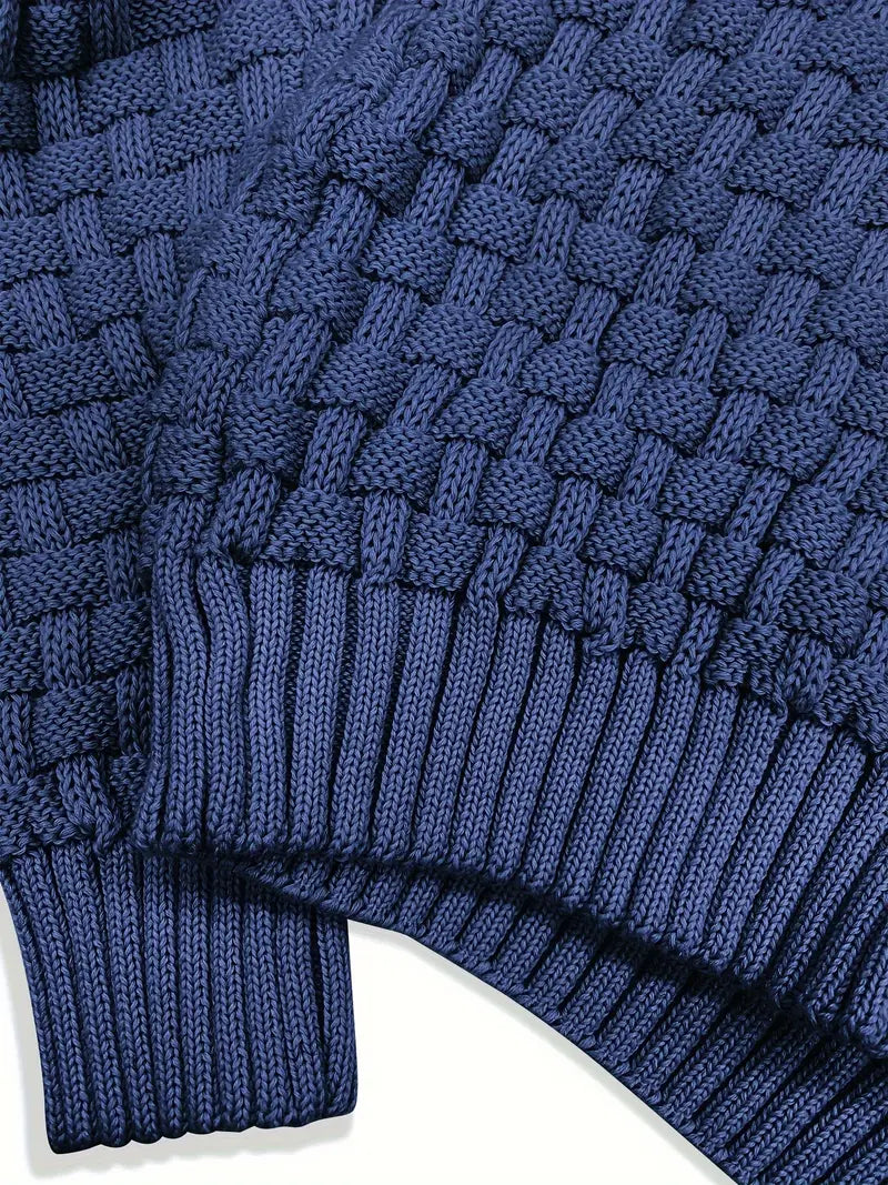 WARM KNIT SWEATER FOR MEN