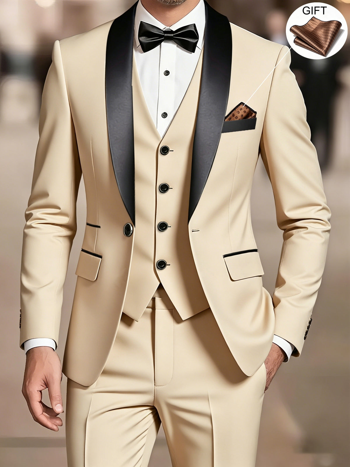 SHAWL SUIT SET FOR MEN