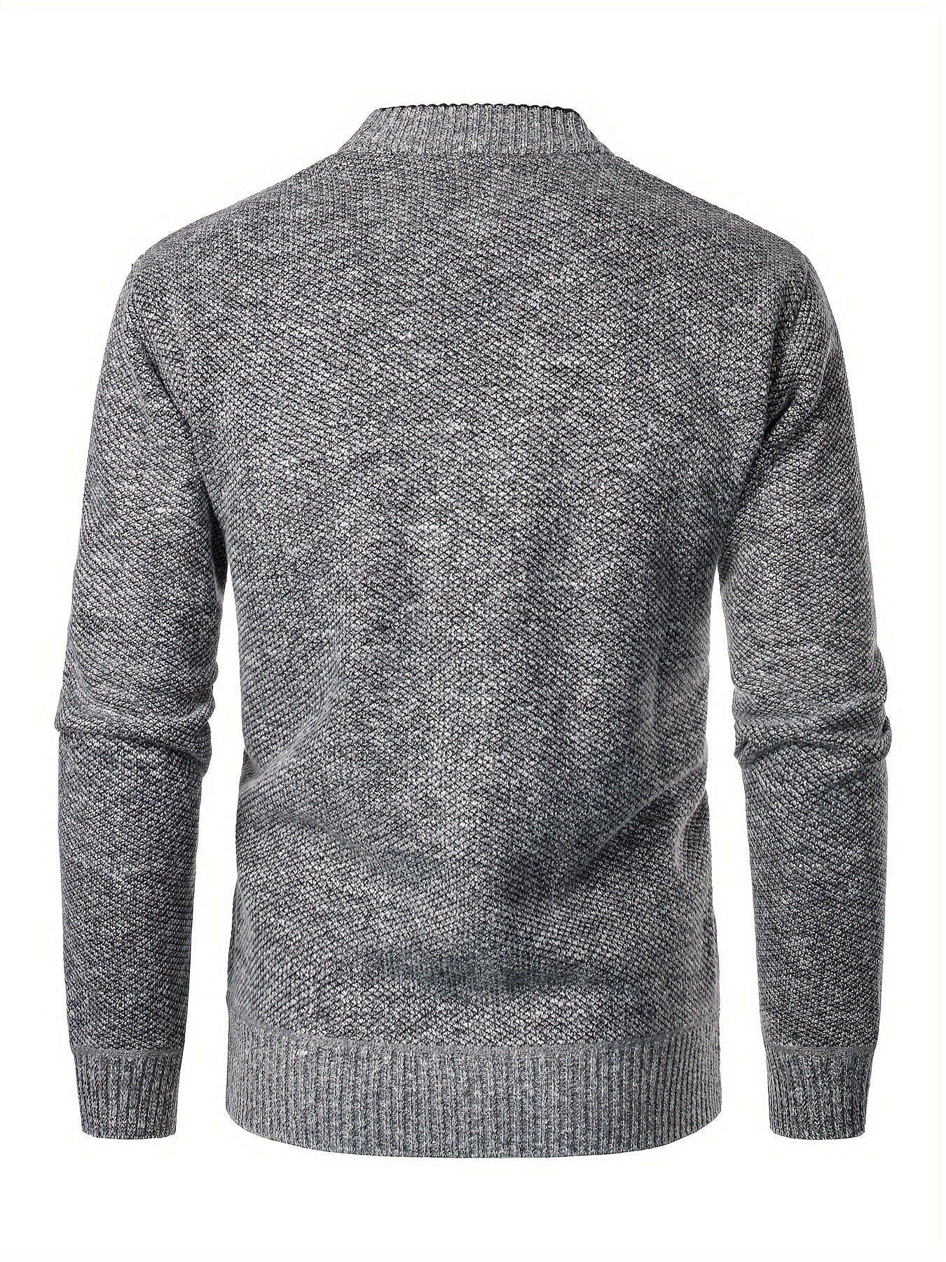 FLEECE KNIT CARDIGAN FOR MEN