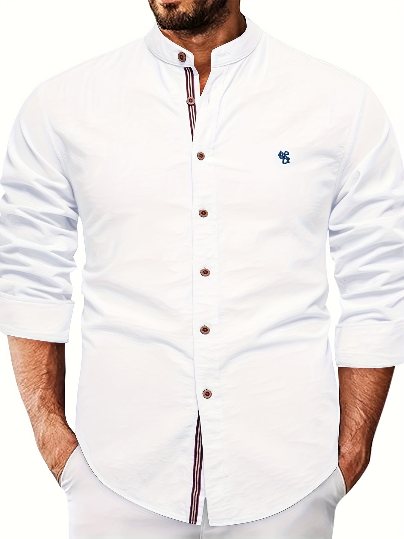 COTTON BUTTON SHIRT FOR MEN