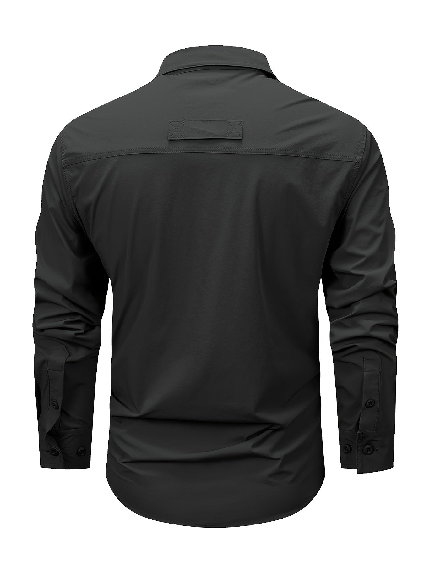 LONG SLEEVE CARGO SHIRT FOR MEN