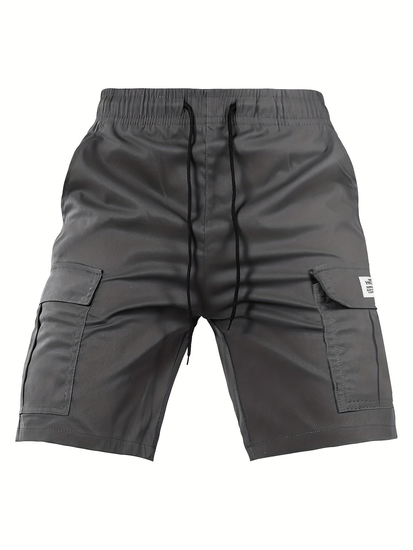 ELASTIC CARGO SHORTS FOR MEN