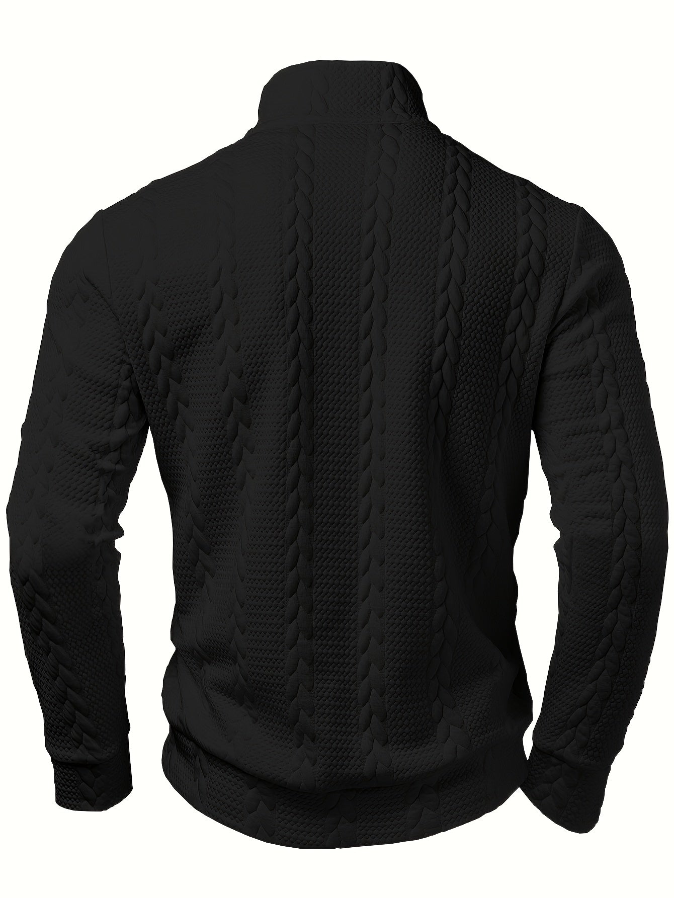 ZIPPER KNIT SWEATER FOR MEN