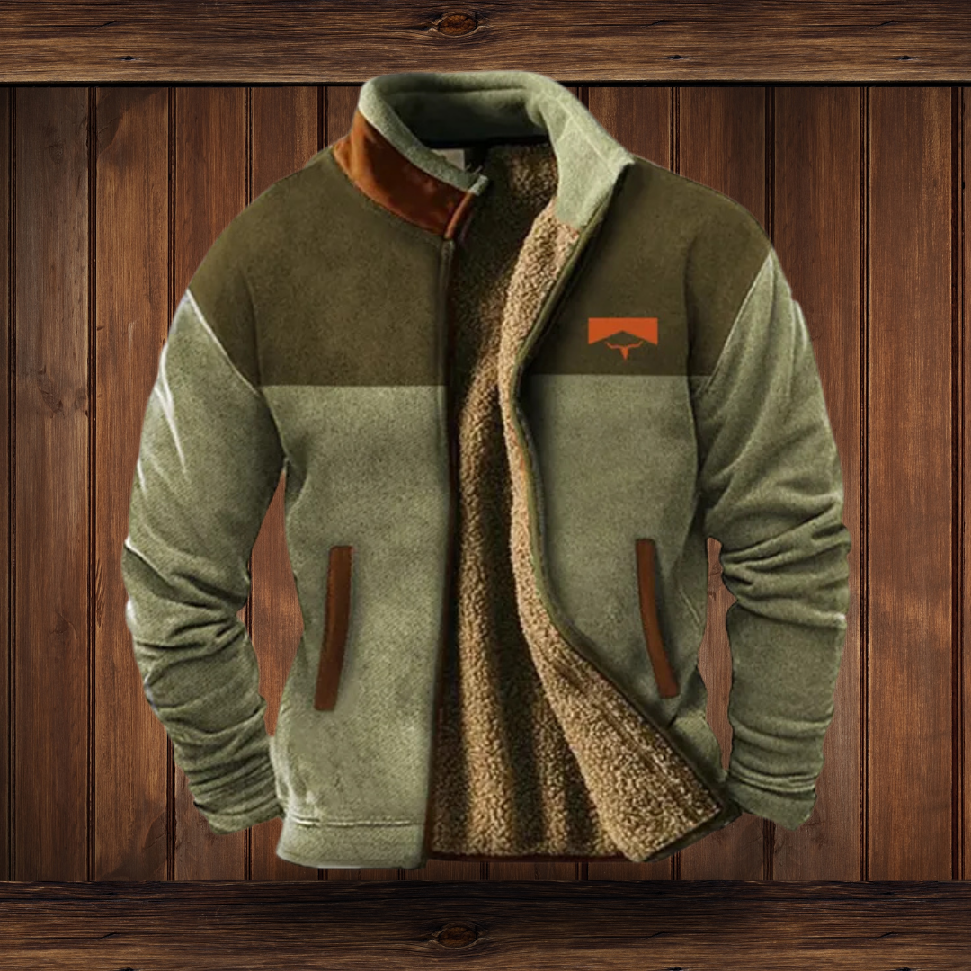 COLORBLOCK HOODED VEST FOR MEN