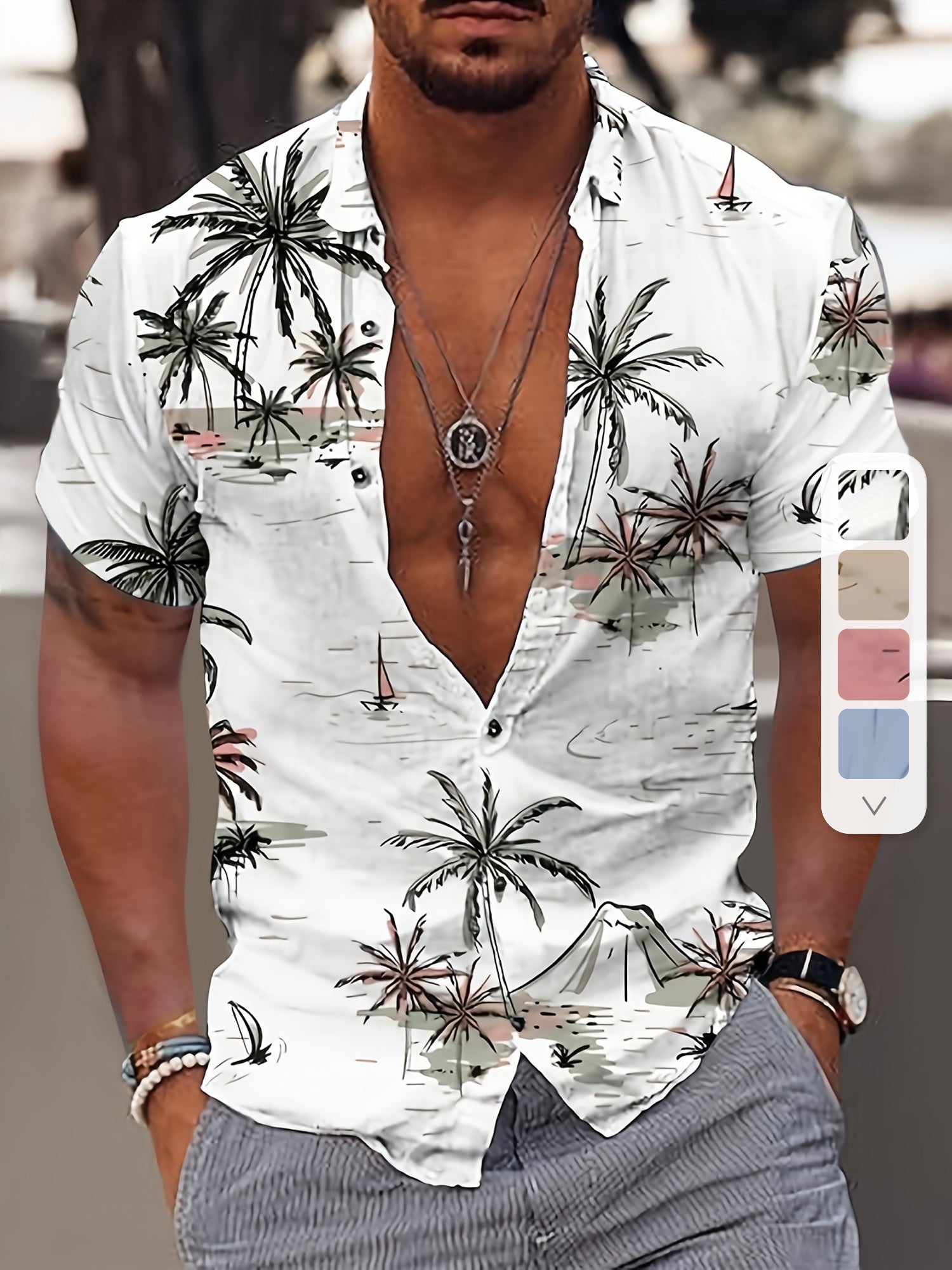 TROPICAL SHIRT FOR MEN