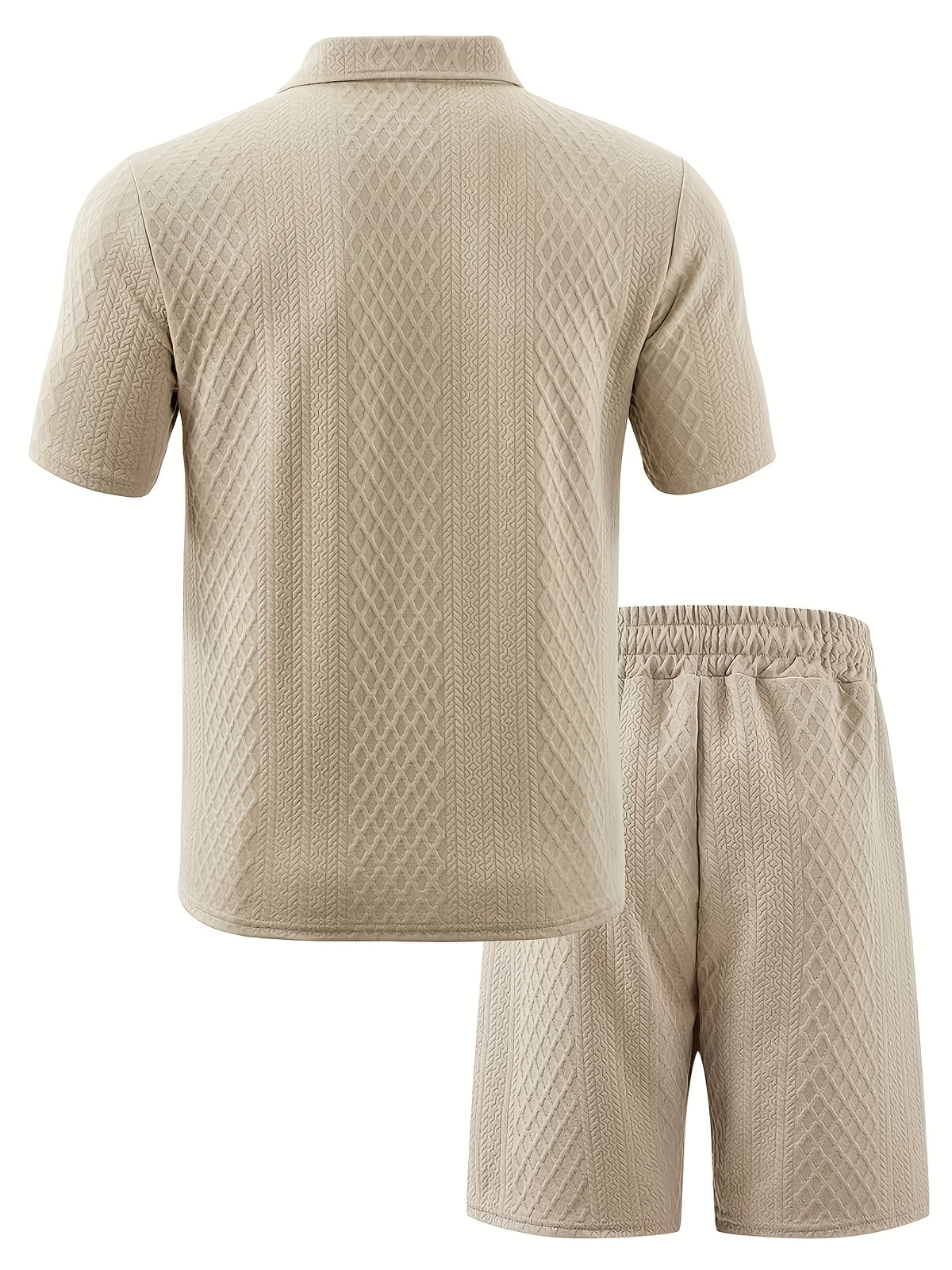 JACQUARD POLO SET FOR MEN