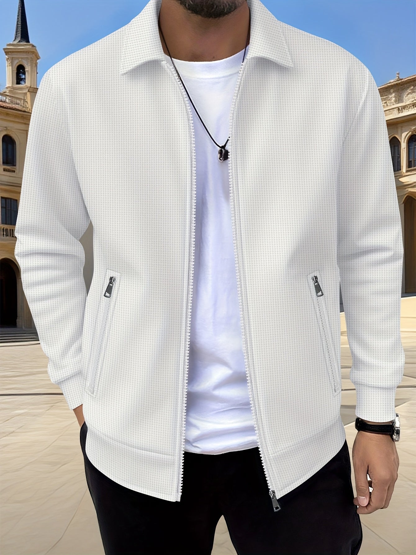 ZIPPER JACKET FOR MEN