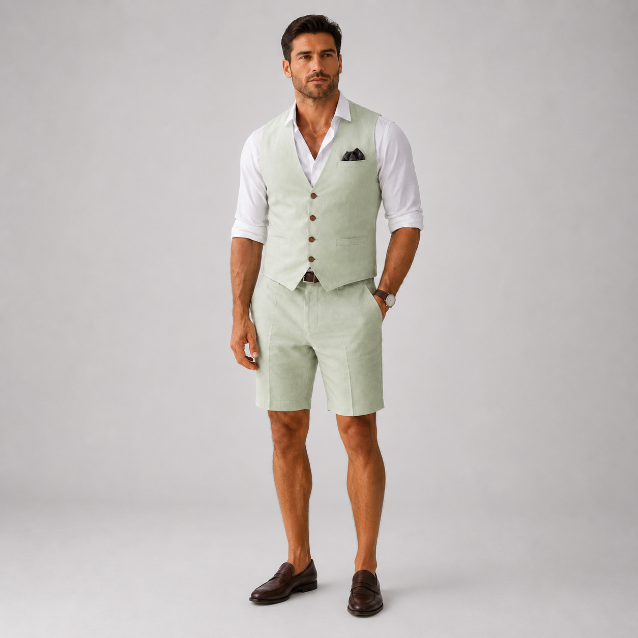 VEST SHORT SET FOR MEN