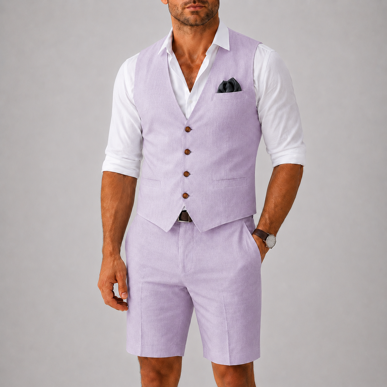 VEST SHORT SET FOR MEN