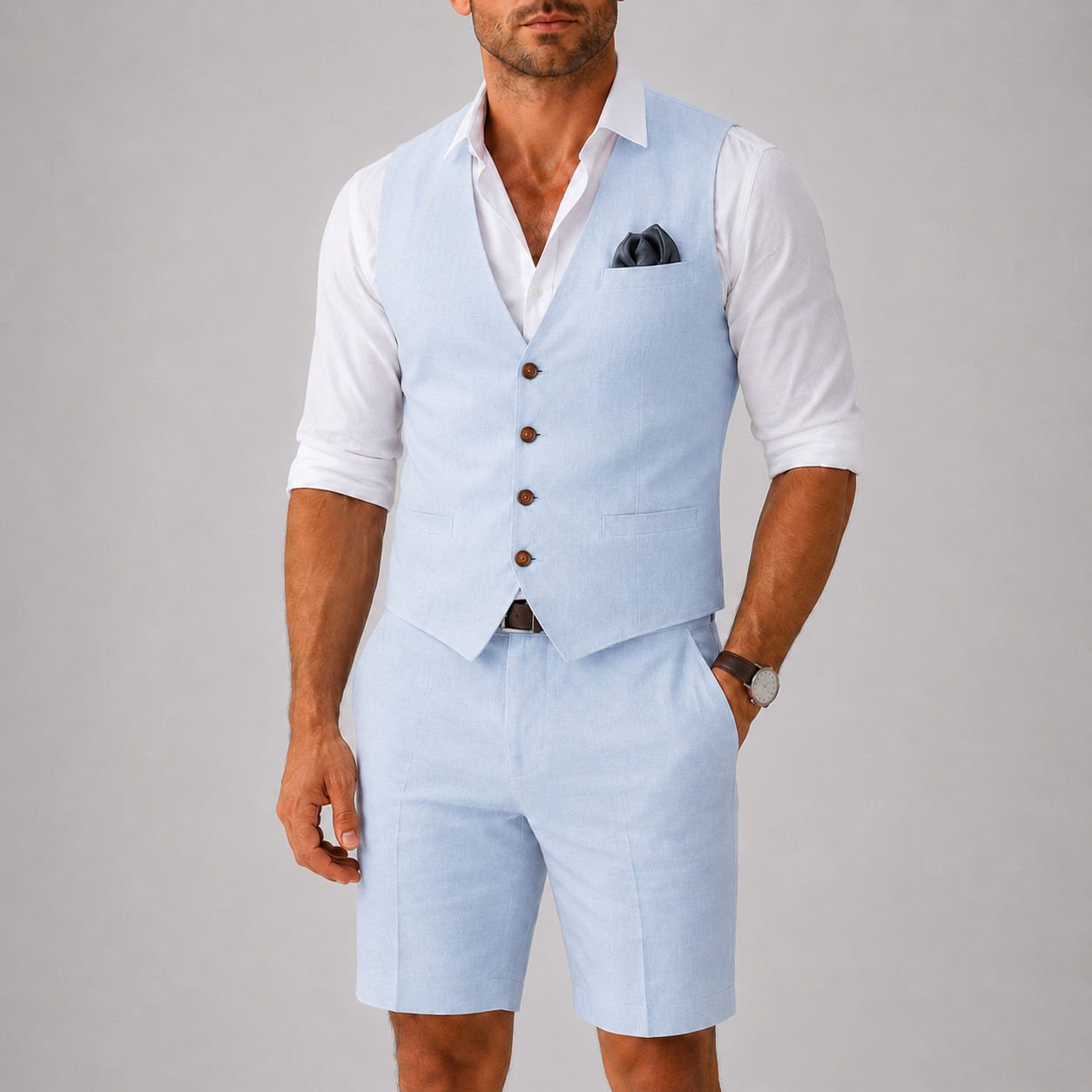 VEST SHORT SET FOR MEN