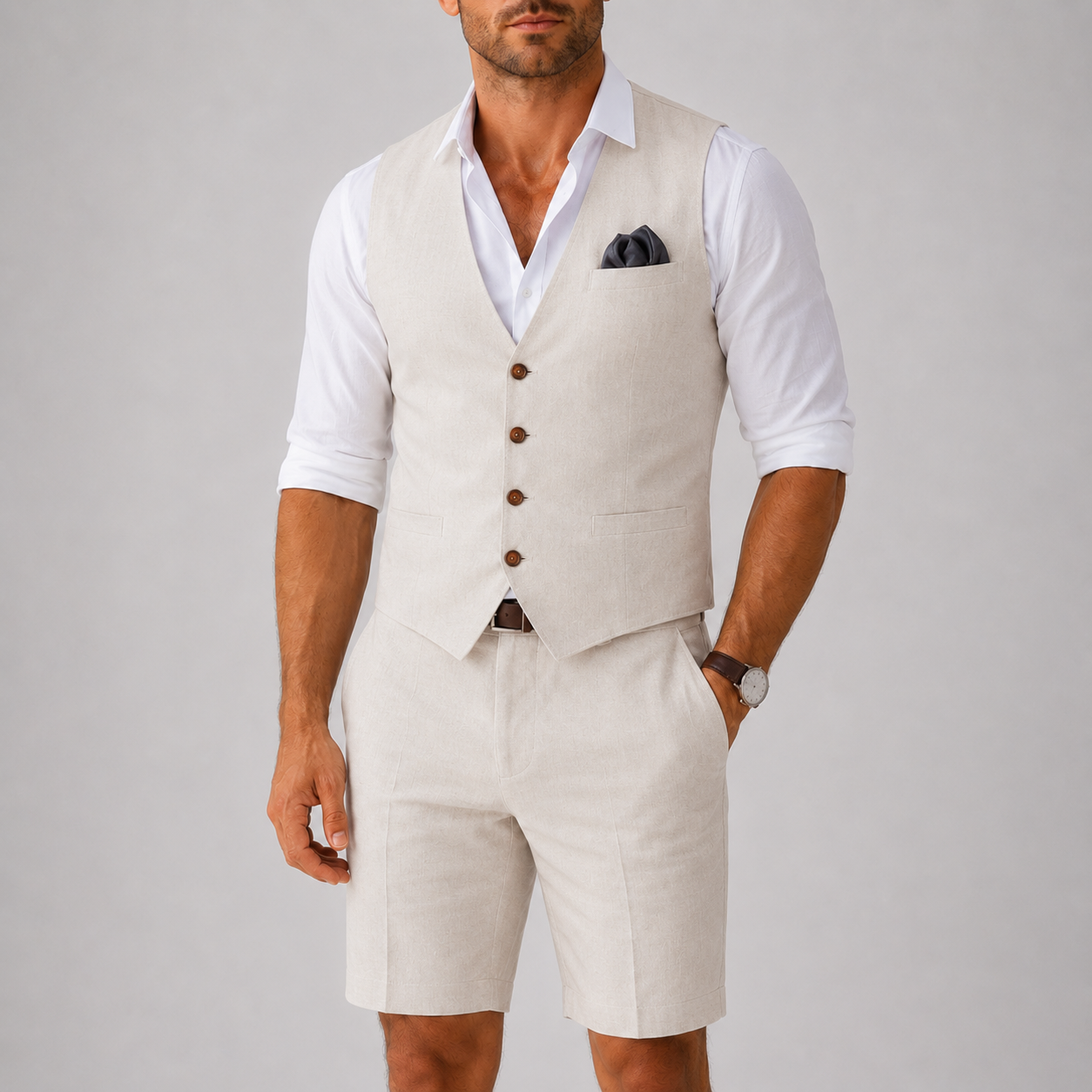 VEST SHORT SET FOR MEN