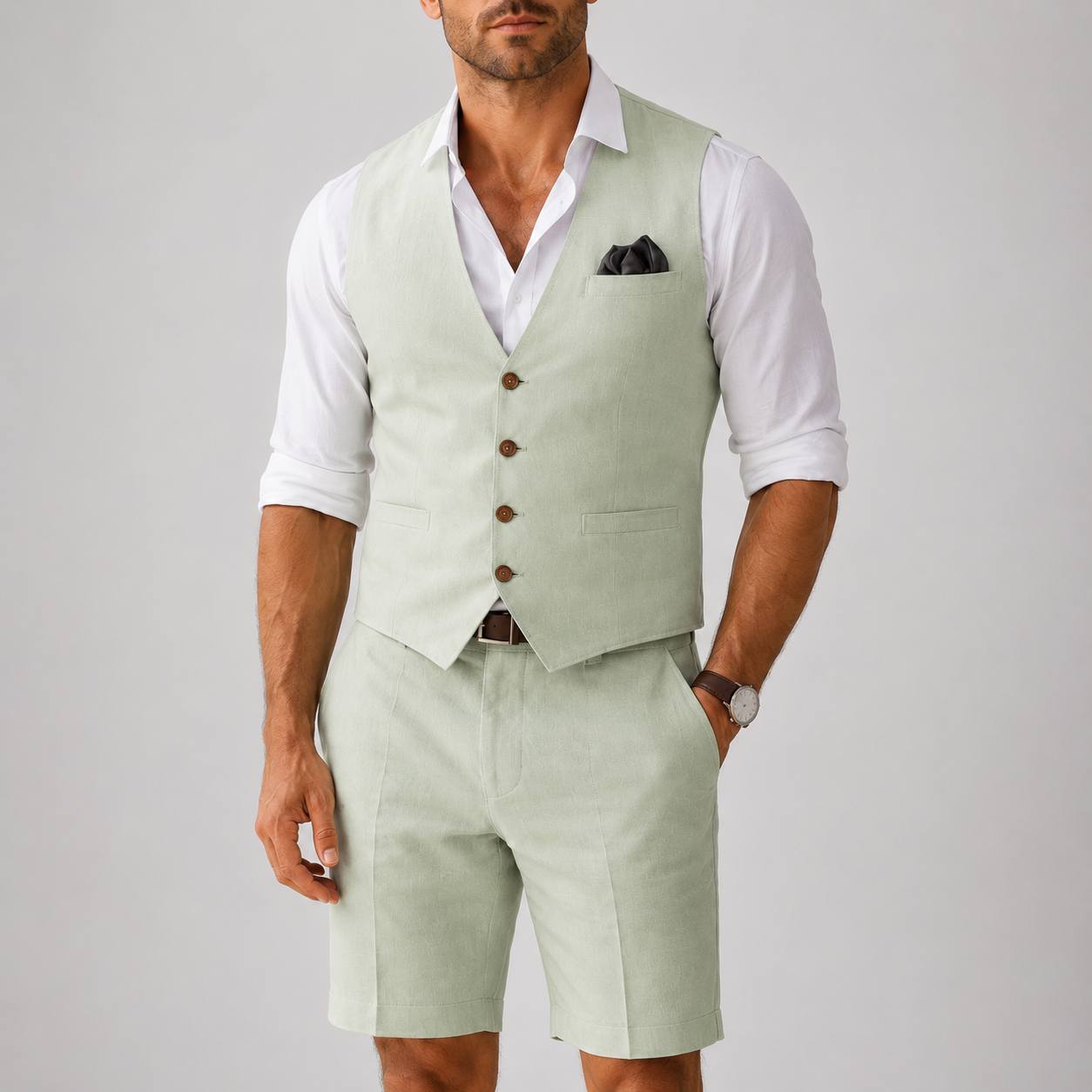 VEST SHORT SET FOR MEN