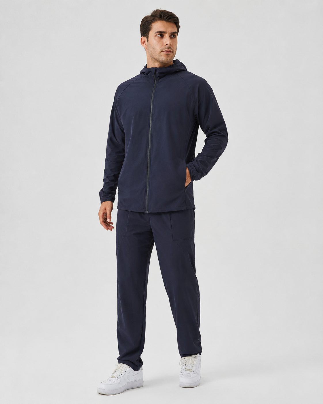 HOODED ZIP SET FOR MEN