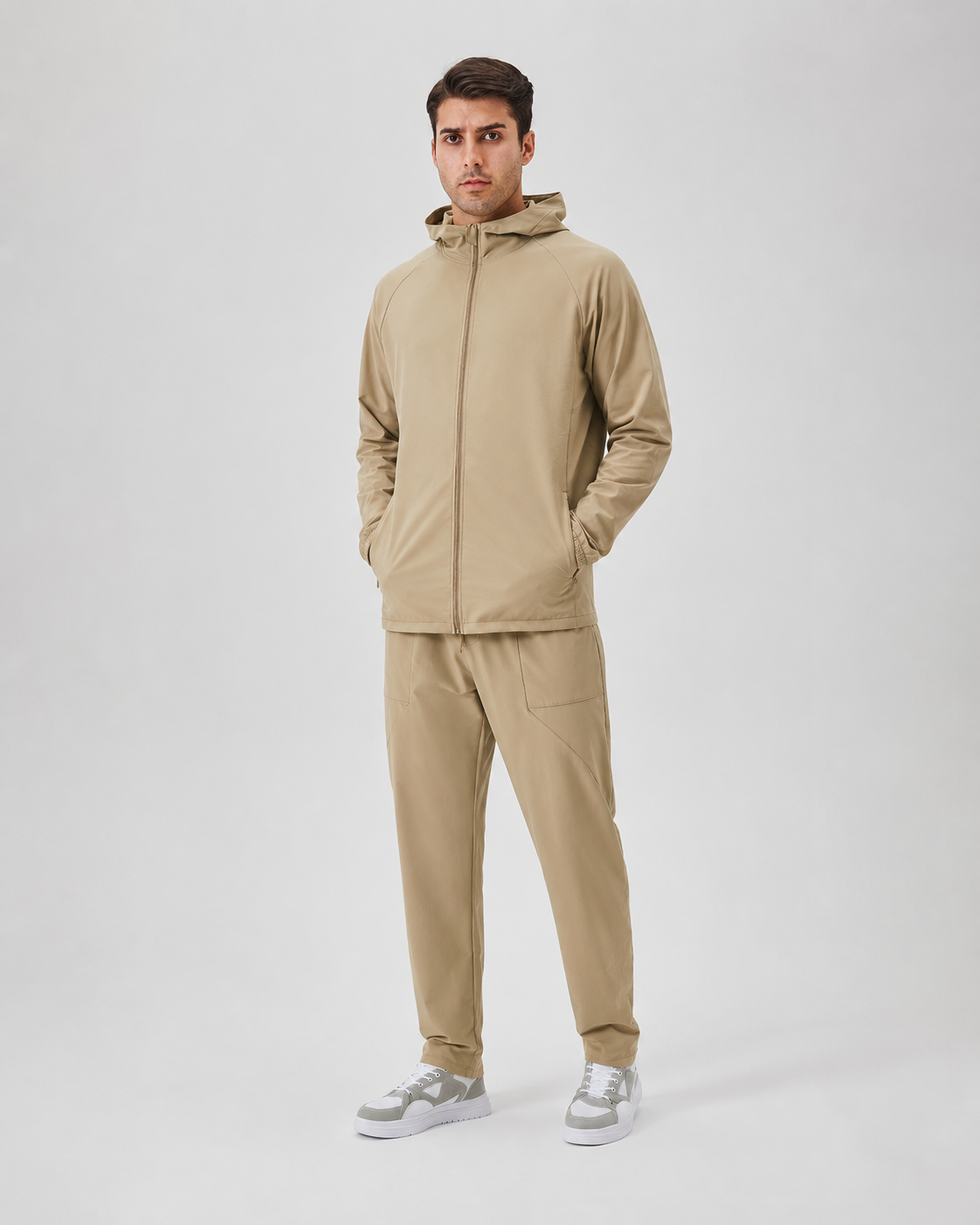 HOODED ZIP SET FOR MEN