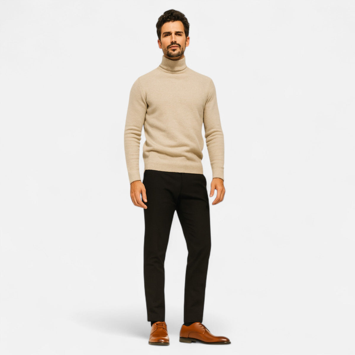 LACE-UP DRESS SHOES FOR MEN