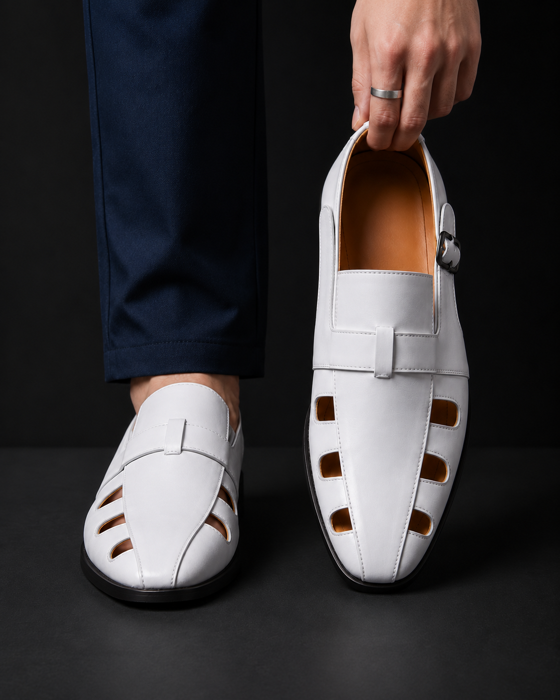 MONK-STRAP LOAFERS FOR MEN