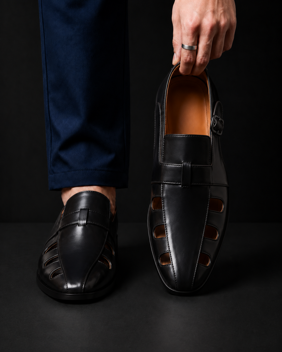MONK-STRAP LOAFERS FOR MEN
