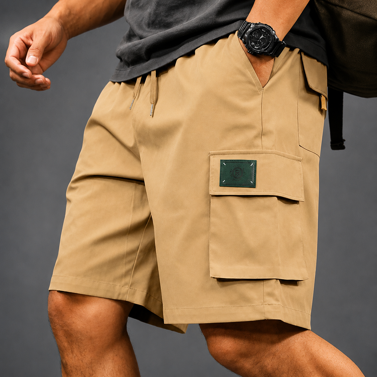 UTILITY POCKET SHORTS FOR MEN