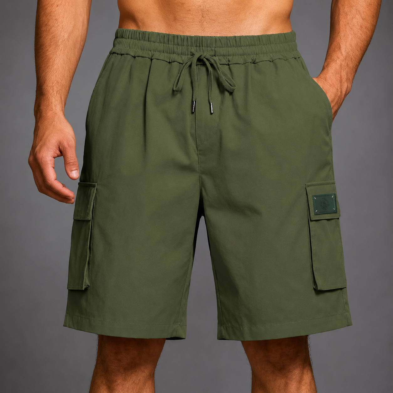 UTILITY POCKET SHORTS FOR MEN