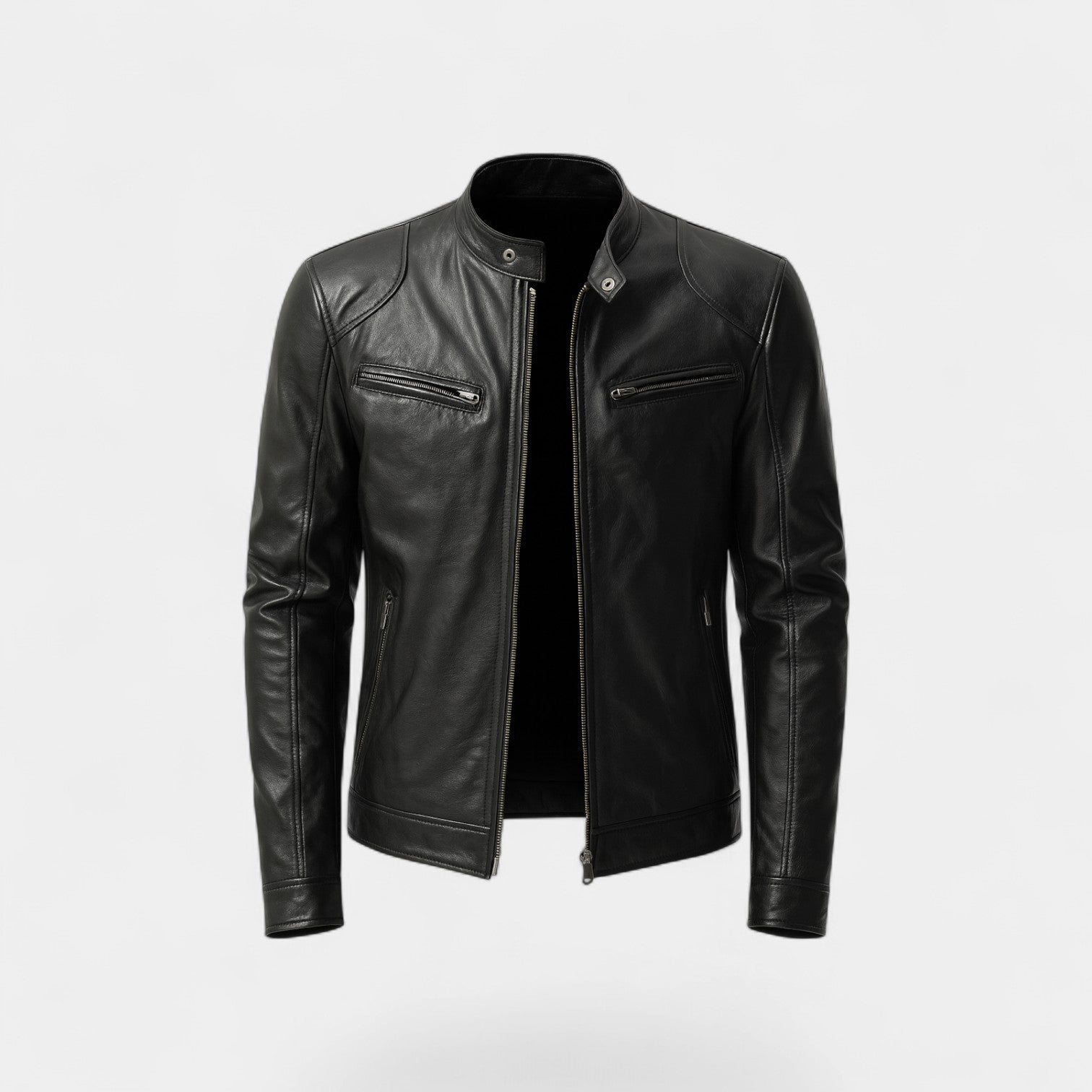 SLIM BIKER JACKET FOR MEN