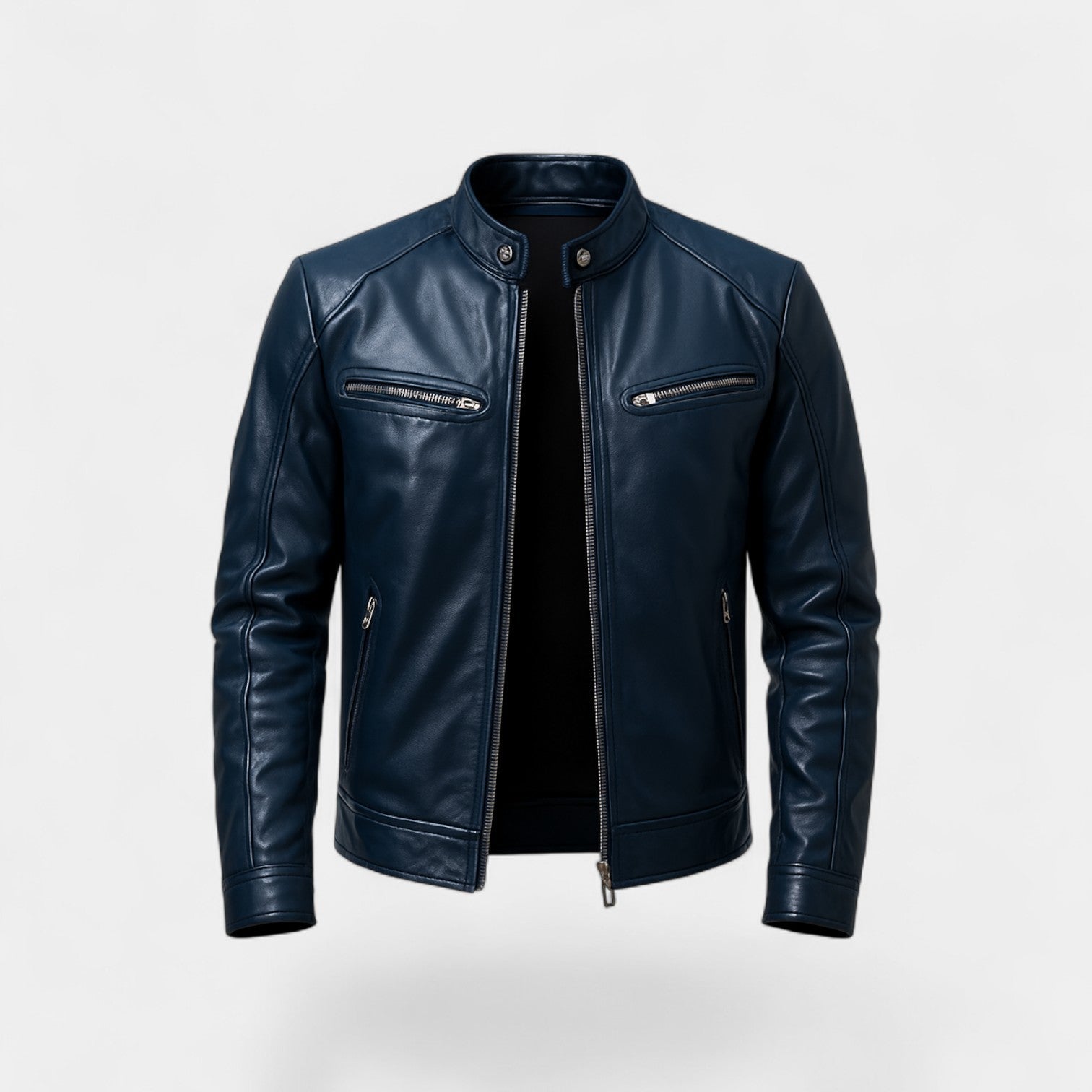SLIM BIKER JACKET FOR MEN