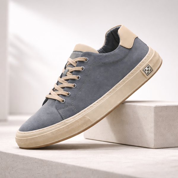 STITCHED CANVAS SNEAKERS FOR MEN