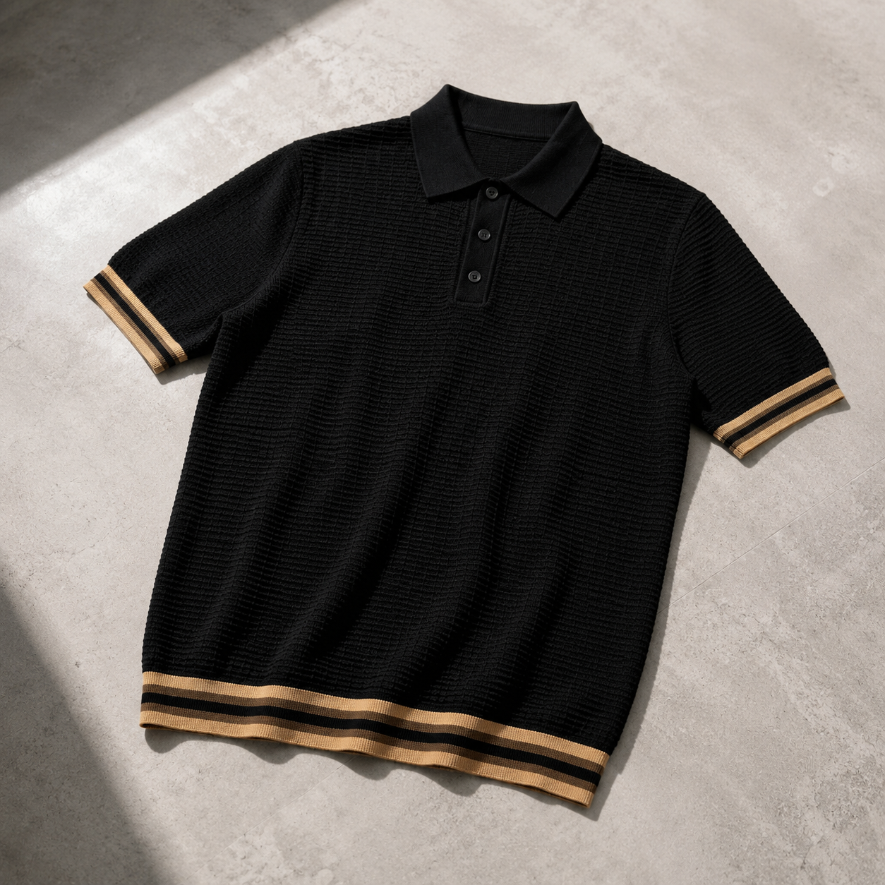 MODERN KNIT POLO FOR MEN