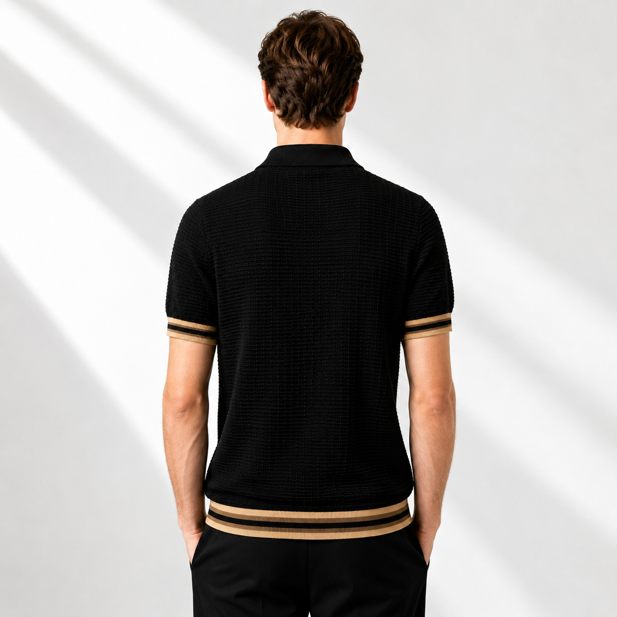 MODERN KNIT POLO FOR MEN