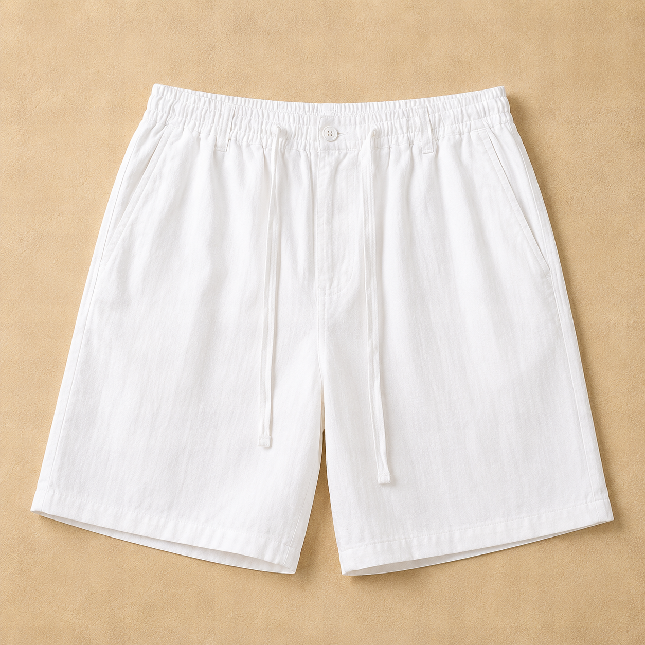 DRAWSTRING WAIST SHORTS FOR MEN