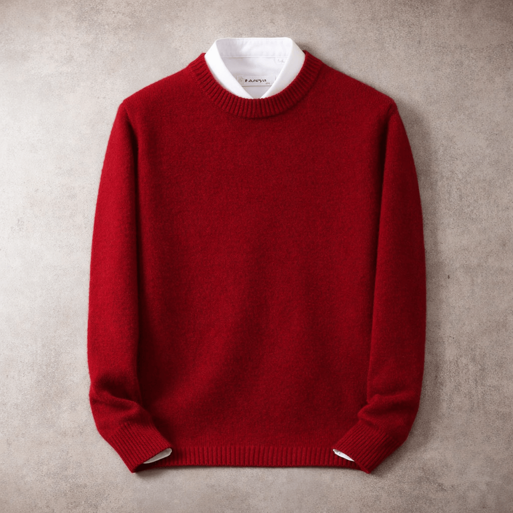 COTTON WOOL CREWNECK FOR MEN