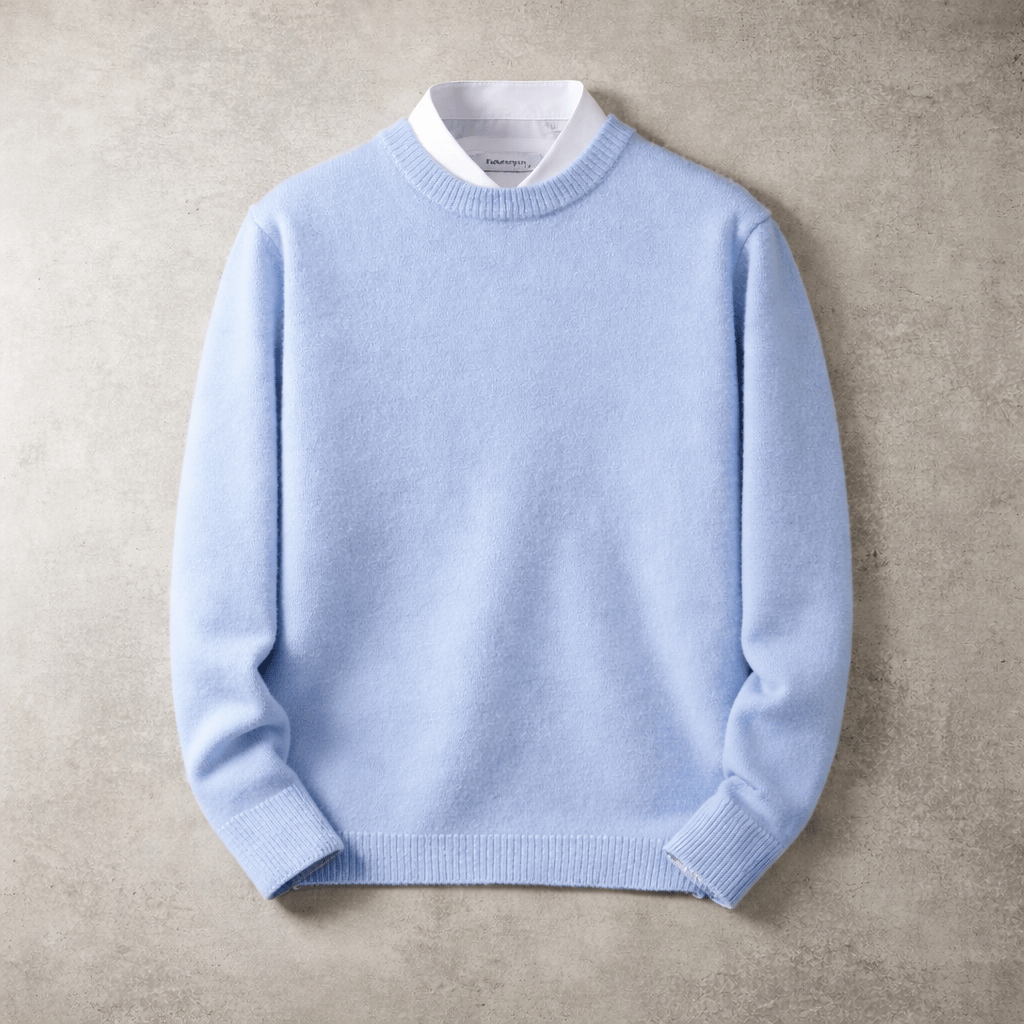 COTTON WOOL CREWNECK FOR MEN