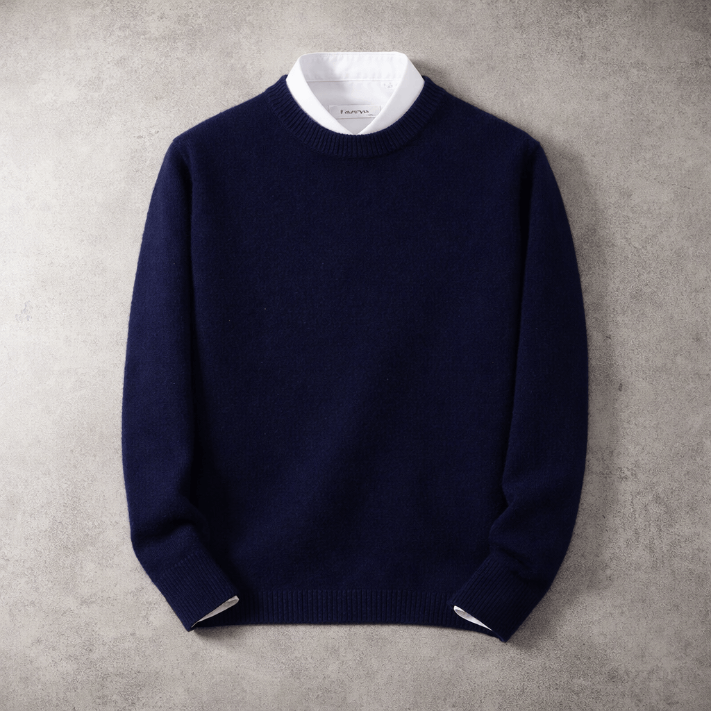 COTTON WOOL CREWNECK FOR MEN