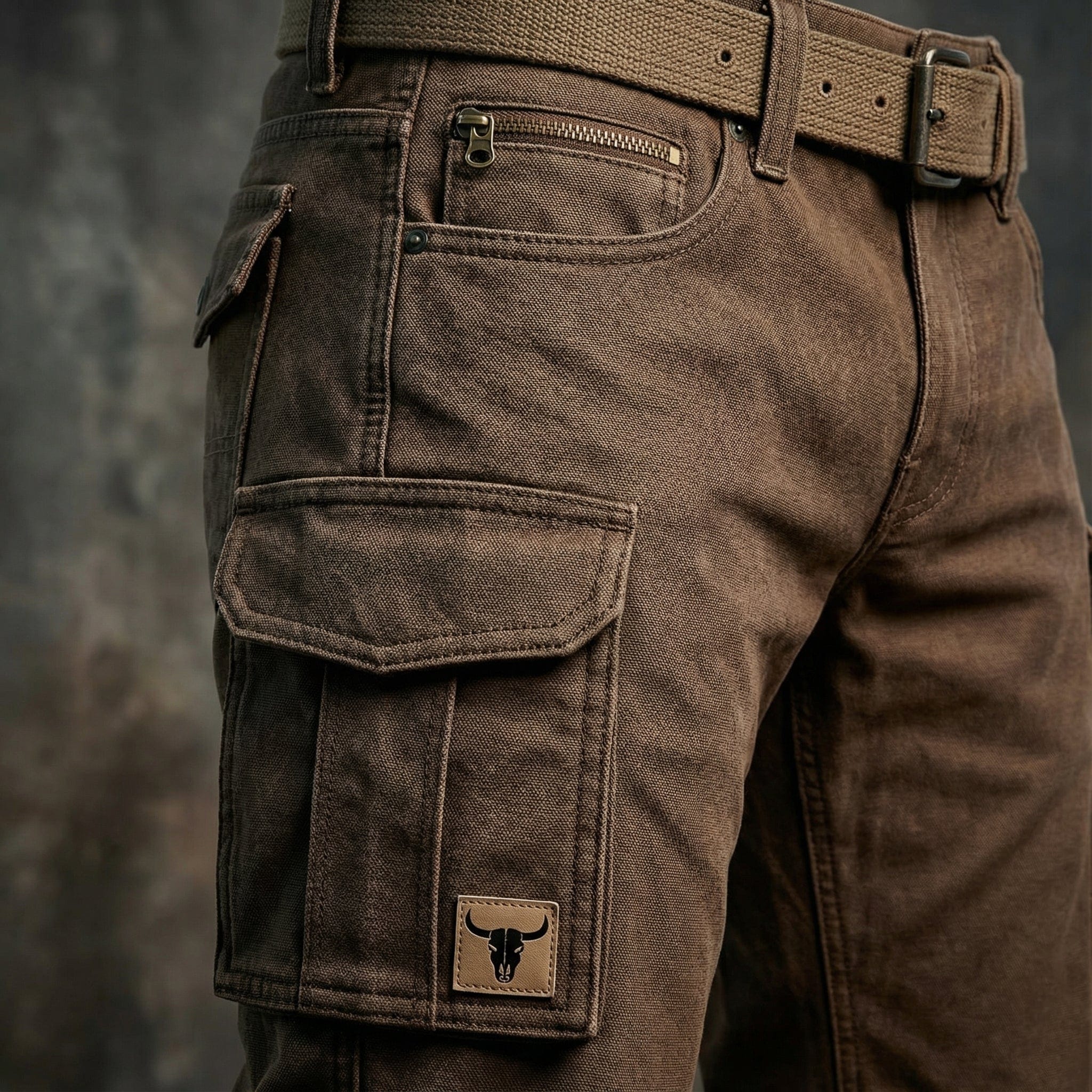 WENTWORTH LONDON | UTILITY CARGO TROUSERS FOR MEN